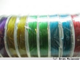 0.45mm beschichtetes Stahldraht - Mix 10 x 100m - #17551