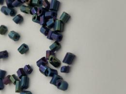 11/10 Glasperlen, bunt, 2mm, 50g - #492148