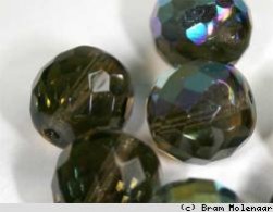 ab 14mm FacettenPerlen Schwartz - Daimond - 25 stuck - #5844