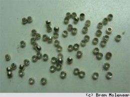 Altsilberfarbige Quetschperlen 2mm - 100 Stück - #23