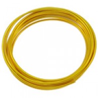 Aluminium-Faden Goldfarbe 2mm / pro 3 Meter - #70268