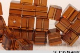 BB Würfel braun 8mm - 10 Stück - #13804