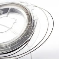Beading Wire Silber 0,45 mm - 10 Meter - #1117