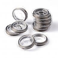 Beading Wire Silber 0,45 mm - 10 Meter - #1117
