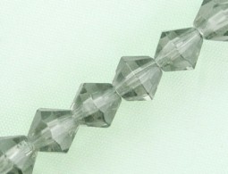 Bicone gray 8mm- 42 stuck - #14416