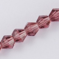 Bicones Amethyst 4mm pro strand - #11097