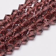 Bicones Amethyst 8mm -43 stuck - #492255