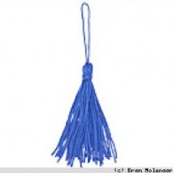 Blaue Quaste - #7924
