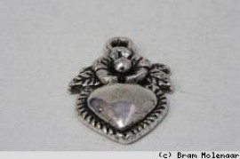 Charm Herz tonn - 17mm - #15436