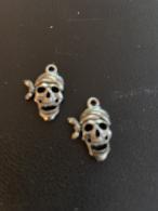 Charm skull 18mm - 10 stuck - #442917