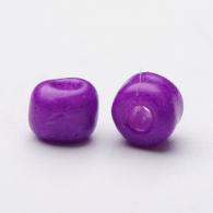 Einbrennlack- Glass Seed Beads, Darkviolet, 12/0, 1.5 ~ 2mm, Loch: 0,5 ~ 1 mm, &amp;uuml;ber 30000pcs / bag - #217395