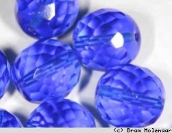 Facet Perlen 12mm Navy - #5873