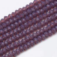 Facet Perlen 6mm Rondell Amethyst 6*8 - Sring - #492243