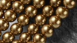 Glasperle braun 8mm, 40 pieces - #82700
