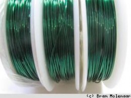 Grüner Wire &amp; Wire Draht 0.6 mm - 9 m - #348