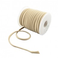 Gummiband 4 mm beige - 5meter - #215
