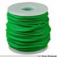 Gummischnur 2mm grün / m - #10342