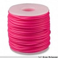 Gummischnur 3mm hotpink - pro 5 Meter - #10334