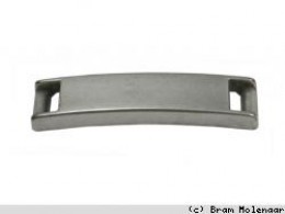 Jolie Stil Armband glatten Altsilber 37 * 9mm - #6384