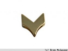 Jolie Stil Gold LS Farbe V-Form 18mm - #6158