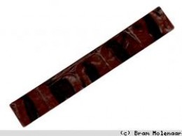 Jolie Stil Ledergürtel Croc braun glänzend 29mm - #6282