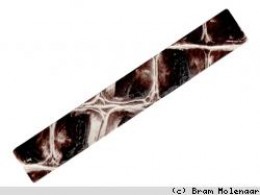 Jolie Stil Ledergürtel Croc Cow Pflicht 29mm Spotted - #6279