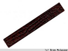 Jolie Stil Ledergürtel Croc D.br. 29mm rechts - #6278