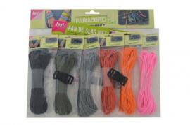 Joy! Crafts Paracord 2mm  Set met sluitingen 7100/0099 - #369301
