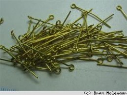 Kettel Raw Ohrstecker 35mm - 100Stück - #6534