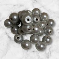 Magnet-Perlen 8mm weiß 2 - #12046