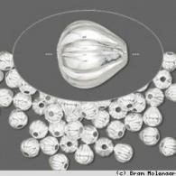 Metall-Perlen Birne 5mm - #471267