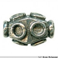 Metallperle Antiksilber (5692) - #11185
