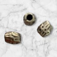 Metallperlen Silber Blume klein 15 ST 10303-9081 - #487402