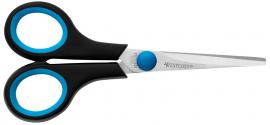 Modellierschere mit ergonomischem Griff, 14 cm, Edelstahl, Linkshänder – für Modelliermasse - #514529