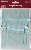 Organza mix grunn - #82671