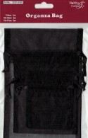 Organza mix schwarz - #82672