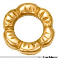 Planet Earth Bronze Blume Ring 12mm - #6769