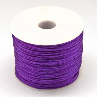 Purple Satin Cord 1.5- Pro 5 Meter - #6588