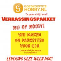 Retourbox 25stuks verschillende hobbyproducten - #492041