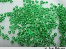 Rocailles 2mm Silbereinzug dunkel-10Gram - #5975