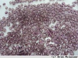 Rocailles mit Silbereinzug 2mm Purple-100Gram - #5976