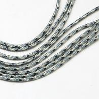 Rock Climbing Ropes, Polyester &amp; Po\lypropylene Paracords, BurlyWood, 2mm; about 5m - #67936