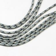 Rock Climbing Ropes, Polyester &amp; Po\lypropylene Paracords, BurlyWood, 2mm; about 5m - #71922