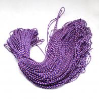 Rock Climbing Ropes, Polyester &amp; Po\lypropylene Paracords, BurlyWood, 2mm; about 5m - #152753
