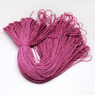 Rock Climbing Ropes, Polyester &amp; Polypropylene Paracords, BurlyWood, 2mm; about 5m - #77344