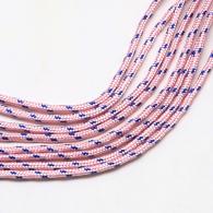 Rock Climbing Ropes, Polyester &amp; Po\lypropylene Paracords, BurlyWood, 2mm; about 5m - #68012