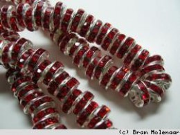 Rondells Siam rot 10mm - #2680