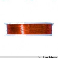 rot Metalldraht 0.3mm Draht - 30 Meter - #3466