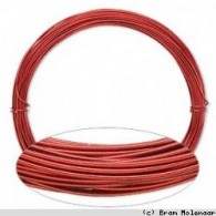 Roter Wire Wire Draht 0.6 mm - 9 Meter - #347