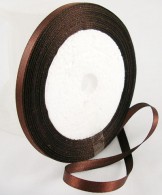 Satin Ribbon Braun 6mm - 23mtr - #80409